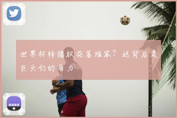 世界杯转播权花落谁家?这背后是巨头们的角力