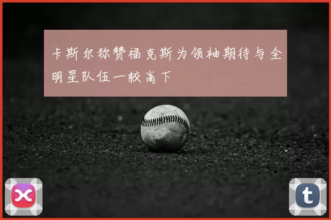 卡斯尔称赞福克斯为领袖期待与全明星队伍一较高下